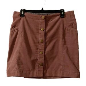 Organic Cotton Toad & Co skirt for Women Dusty Rose size 10